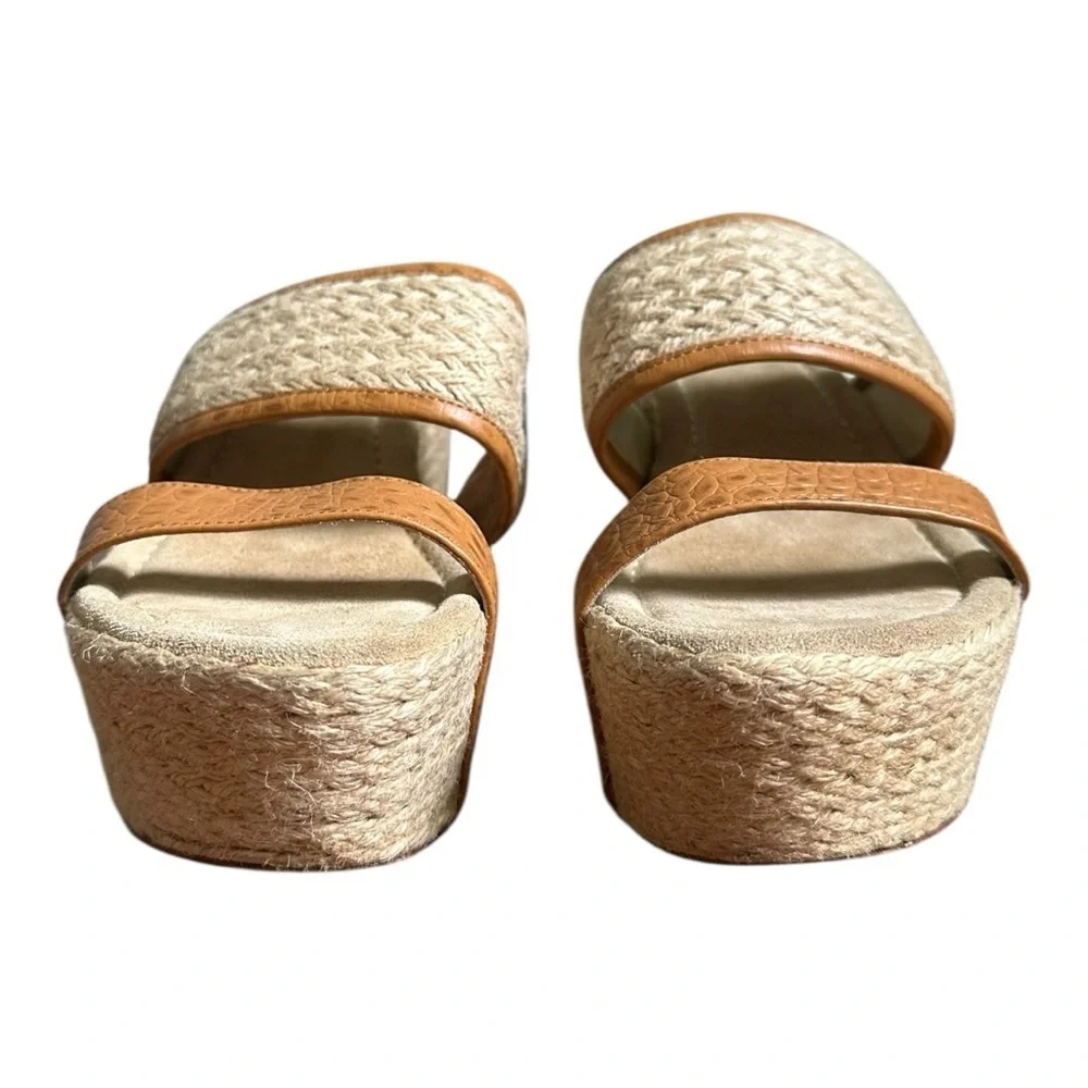 Elizabeth and James Platform Sandal Size 9
